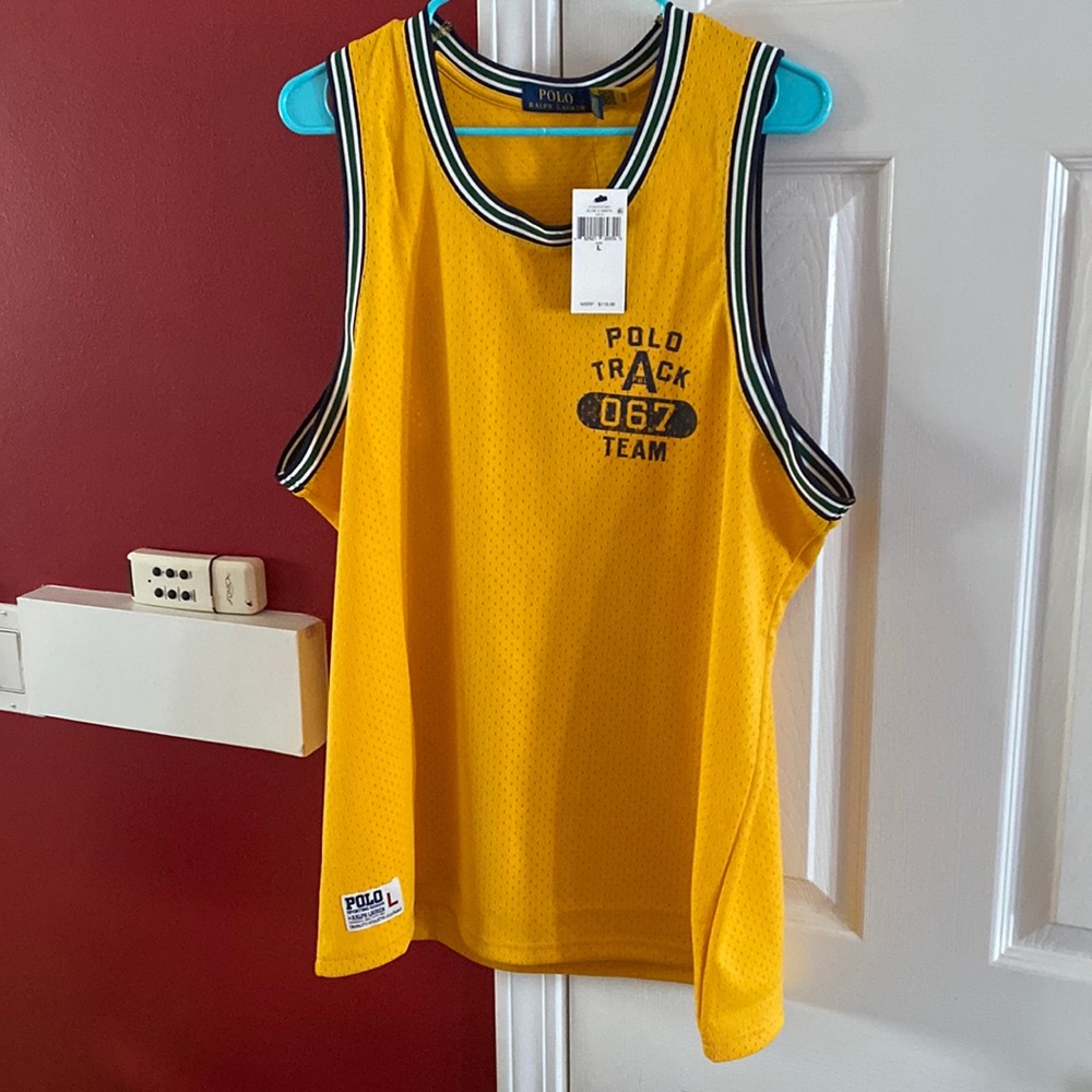 Polo Ralph Lauren Jersey yellow, large